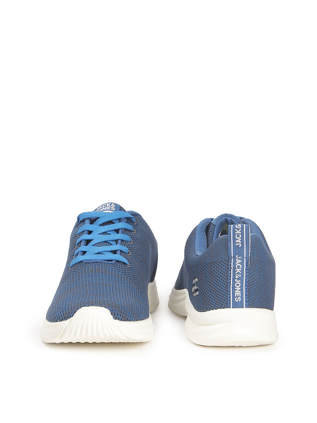 Blue Mesh Sneakers