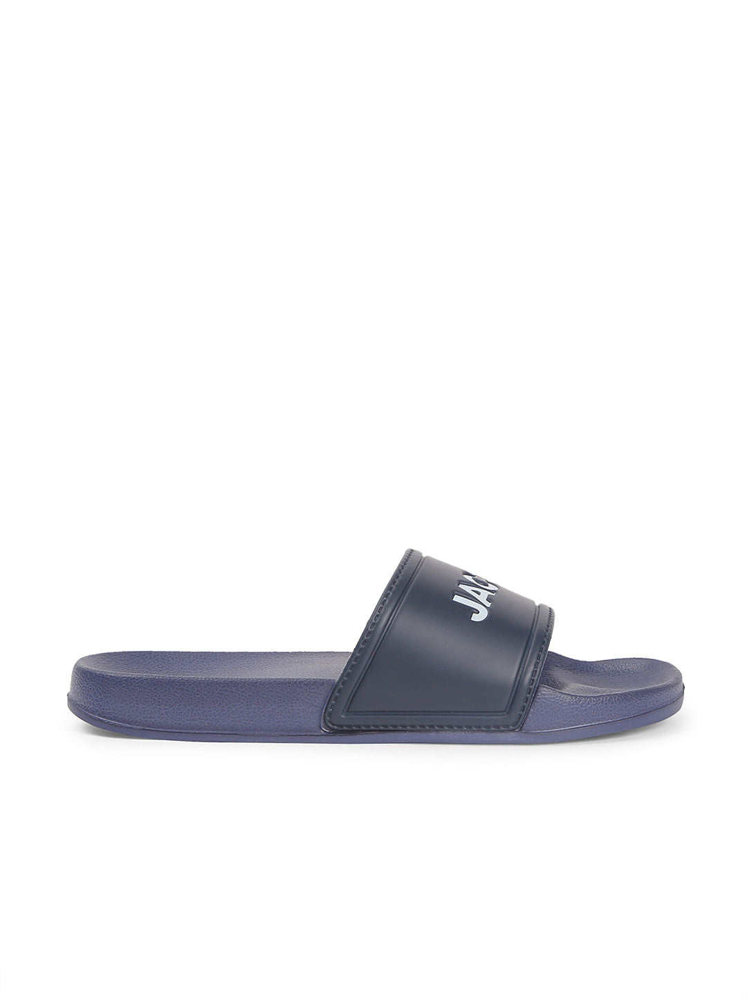 Blue Logo Print Sliders