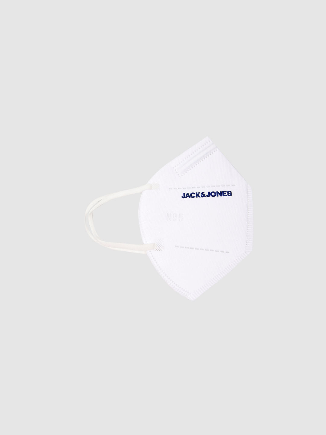 Pack of 5 White Logo Print N95 Mask with PM2.5 Filter
