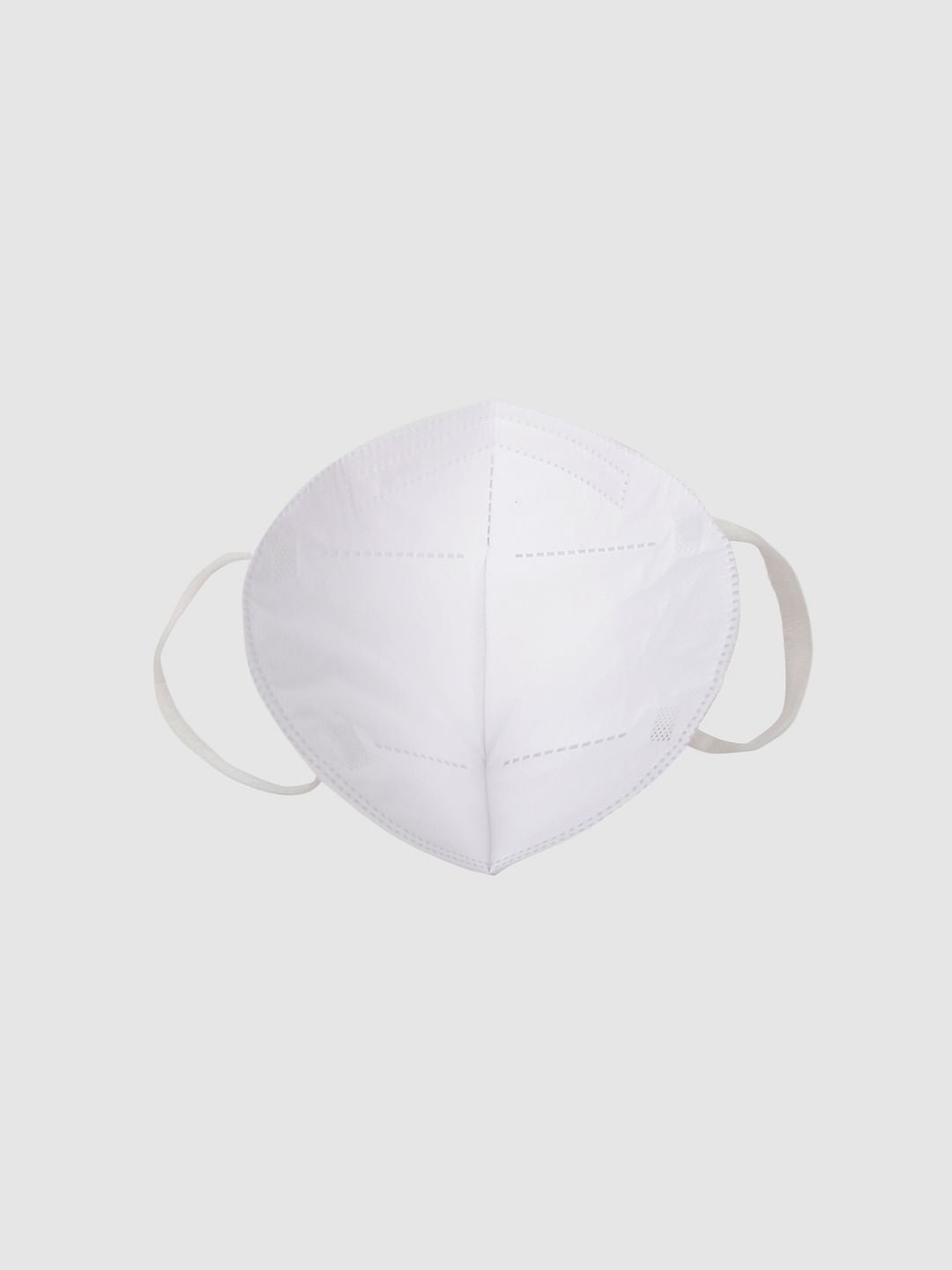 Pack of 5 White Logo Print N95 Mask with PM2.5 Filter