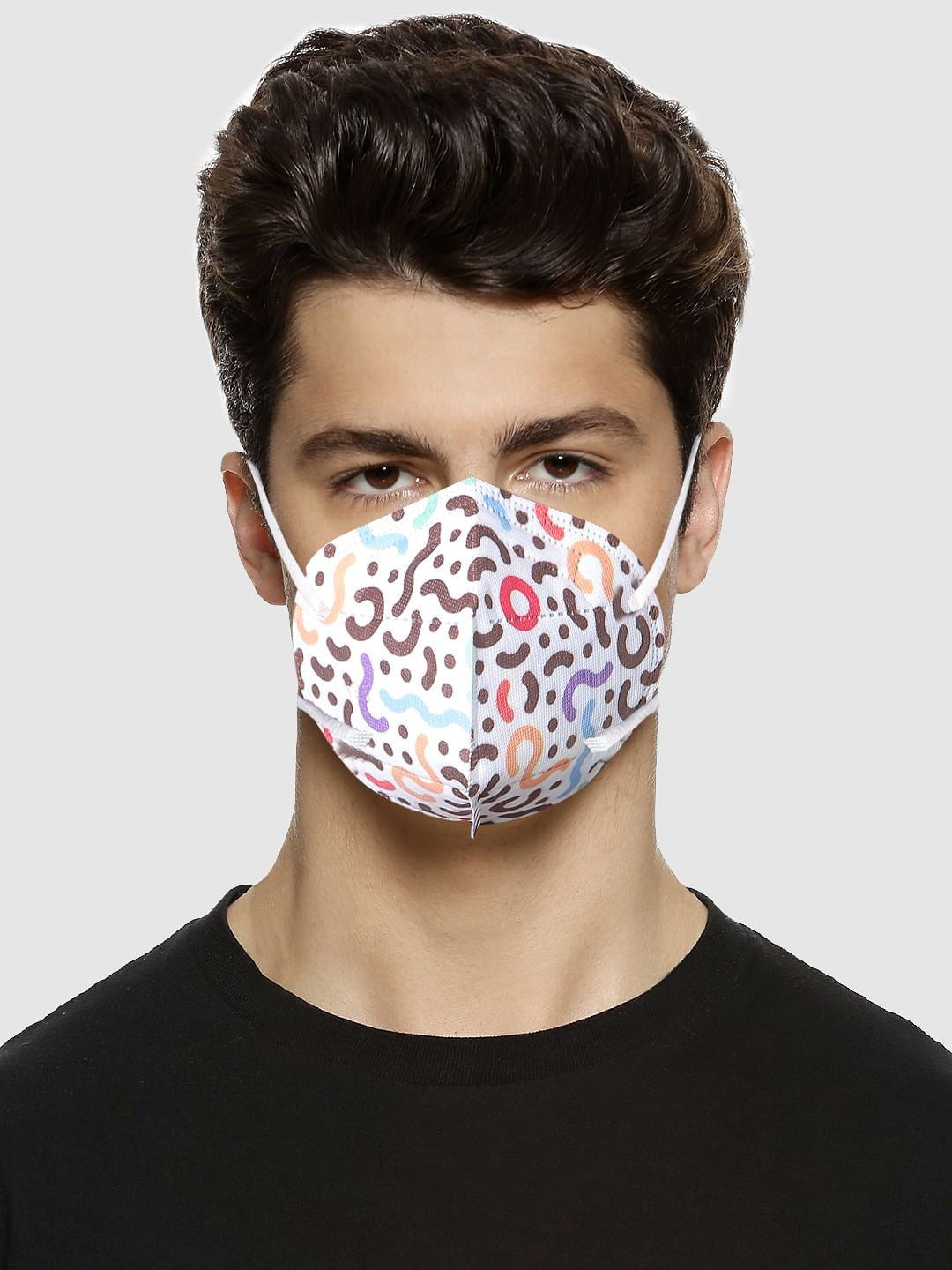 Pack of 3 All Over Print N95 Mask with PM 2.5 Filter