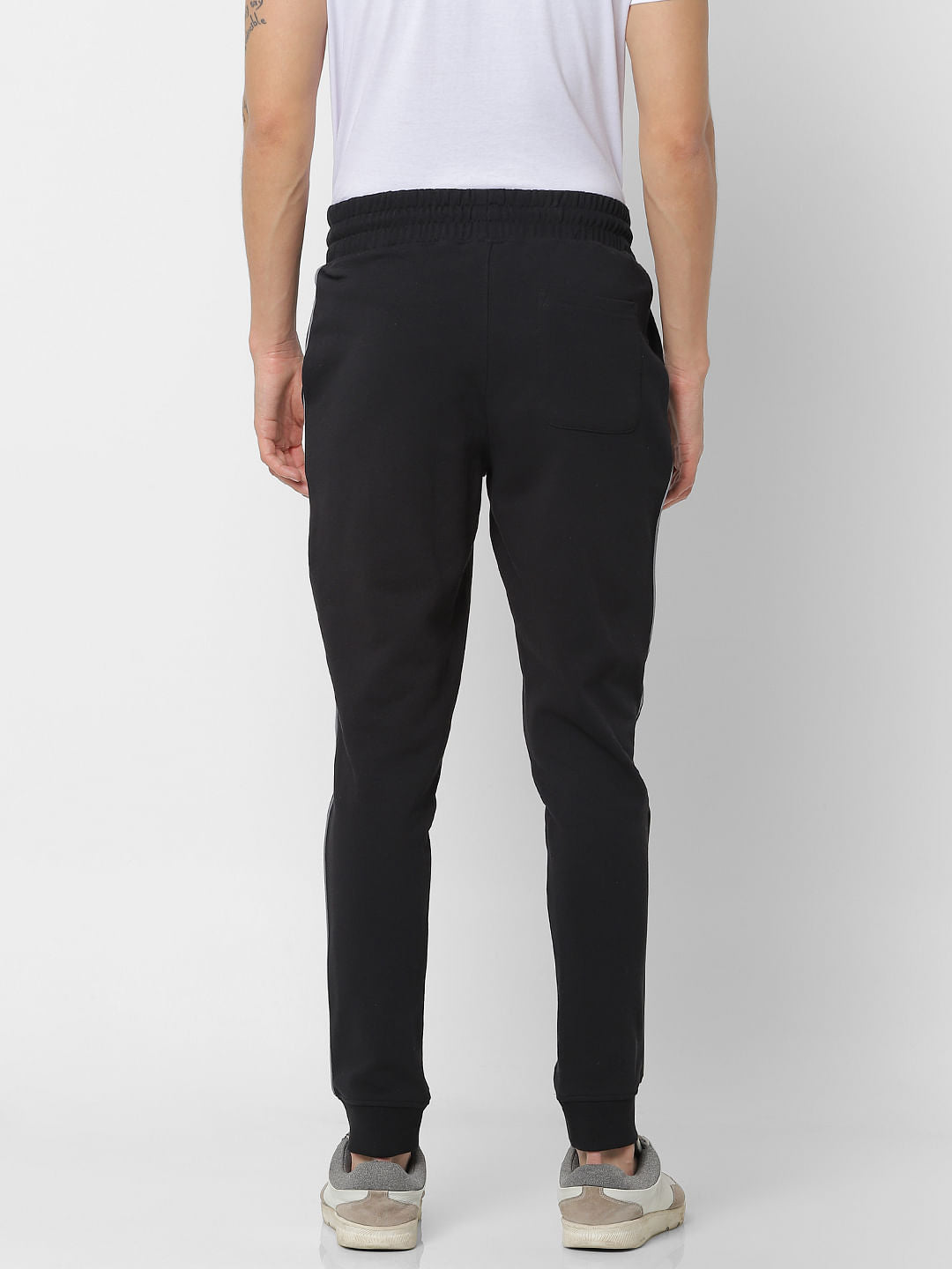 Black Mid Rise Sweatpants
