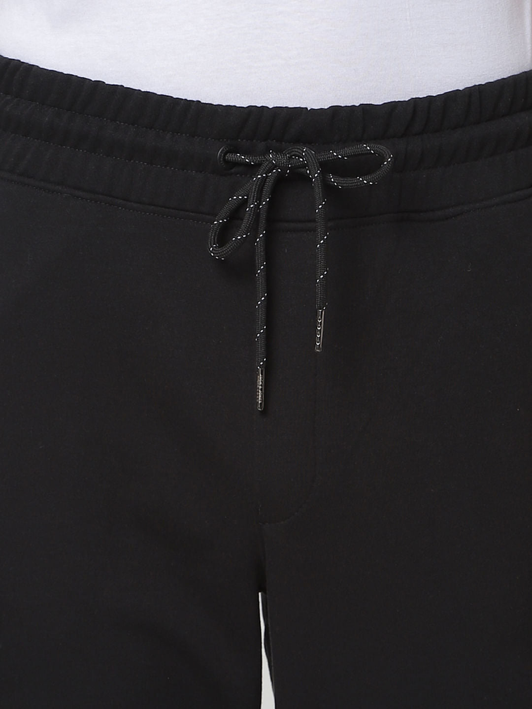 Black Mid Rise Sweatpants