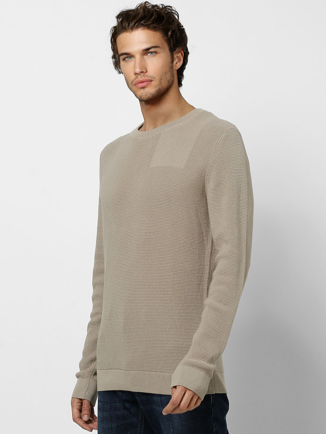Beige Pullover