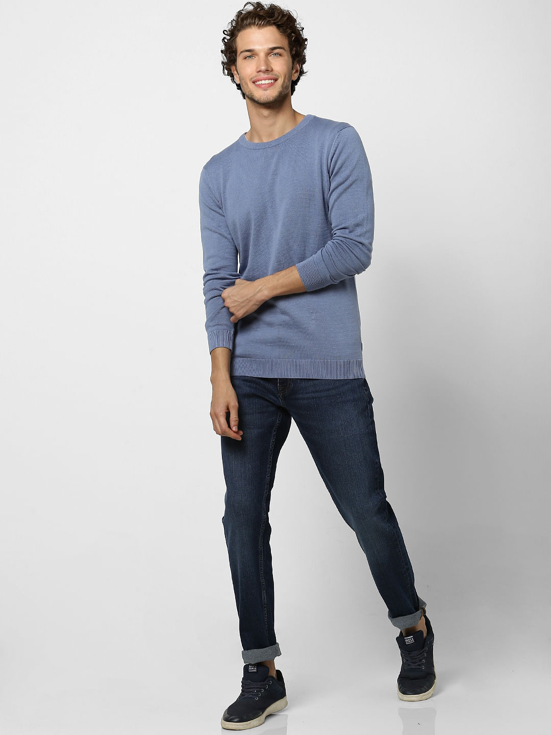 Blue Pullover - S