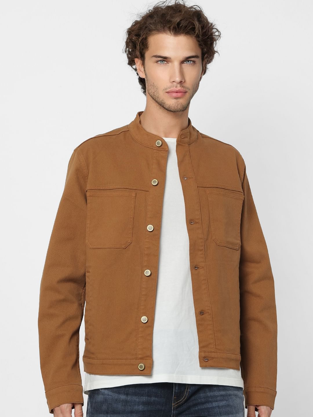 Brown Trucker Jacket