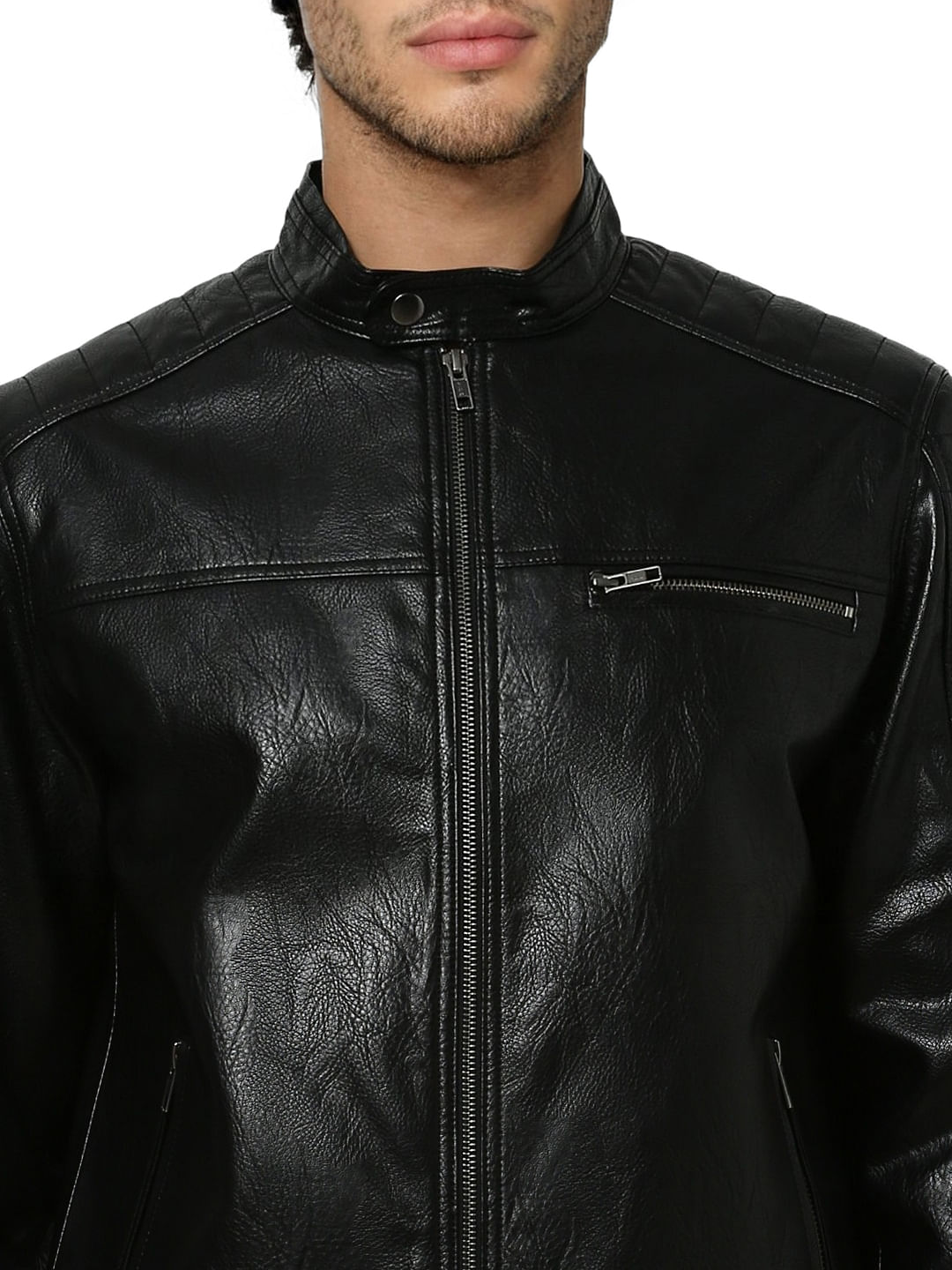 Black Biker Jacket