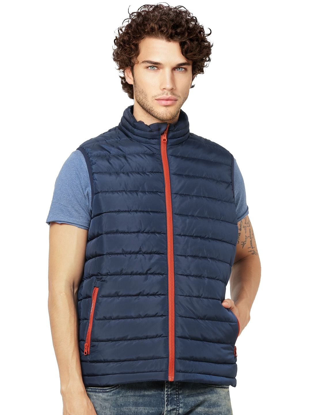 Blue Puffer Jacket