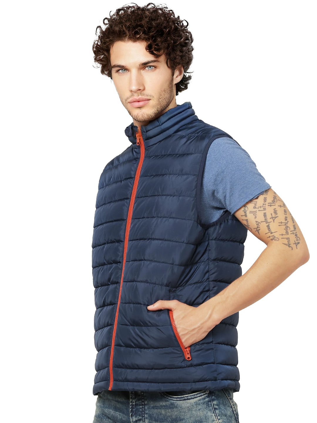 Blue Puffer Jacket
