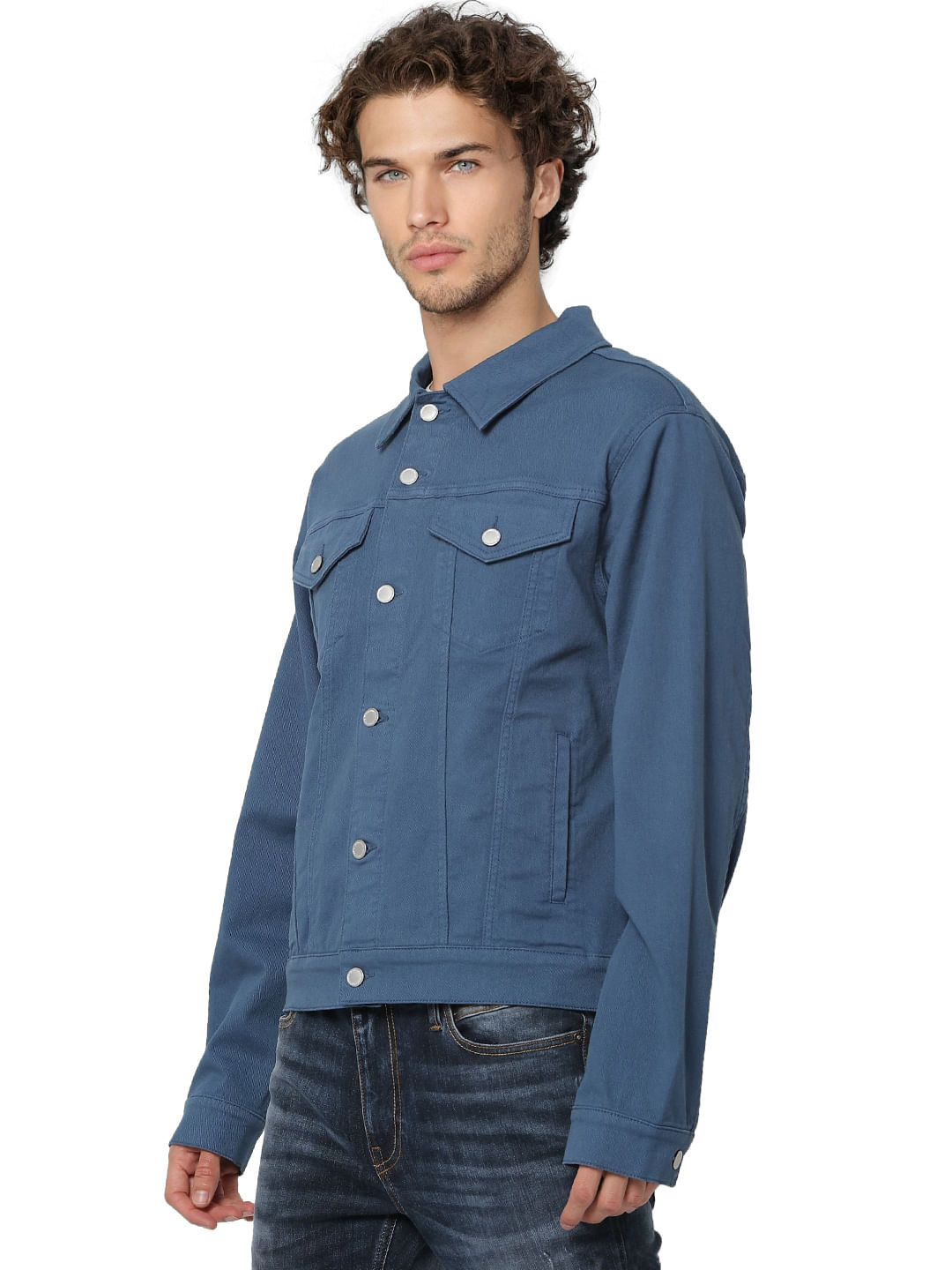 Blue Trucker Jacket