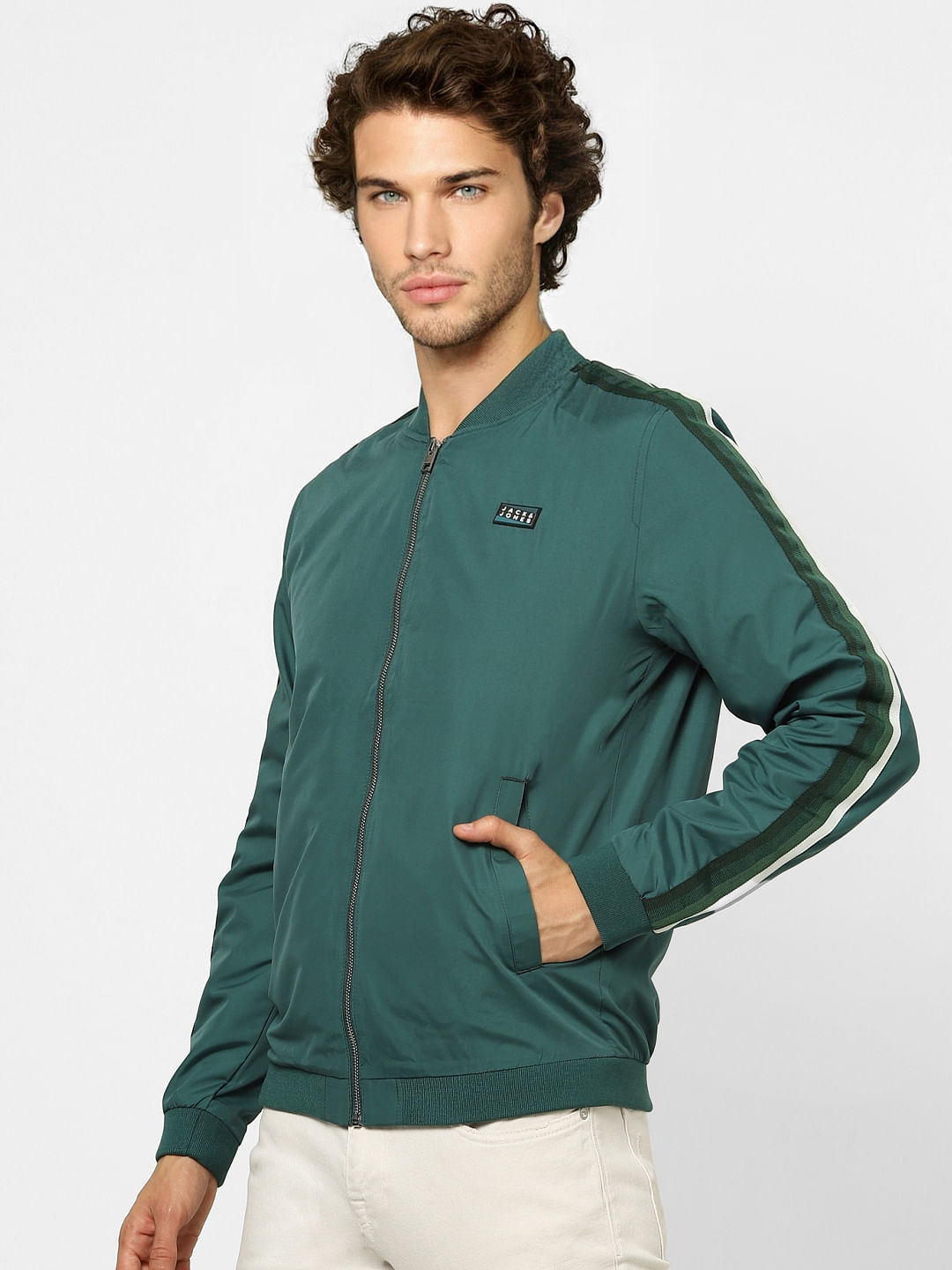 Green Bomber Jacket
