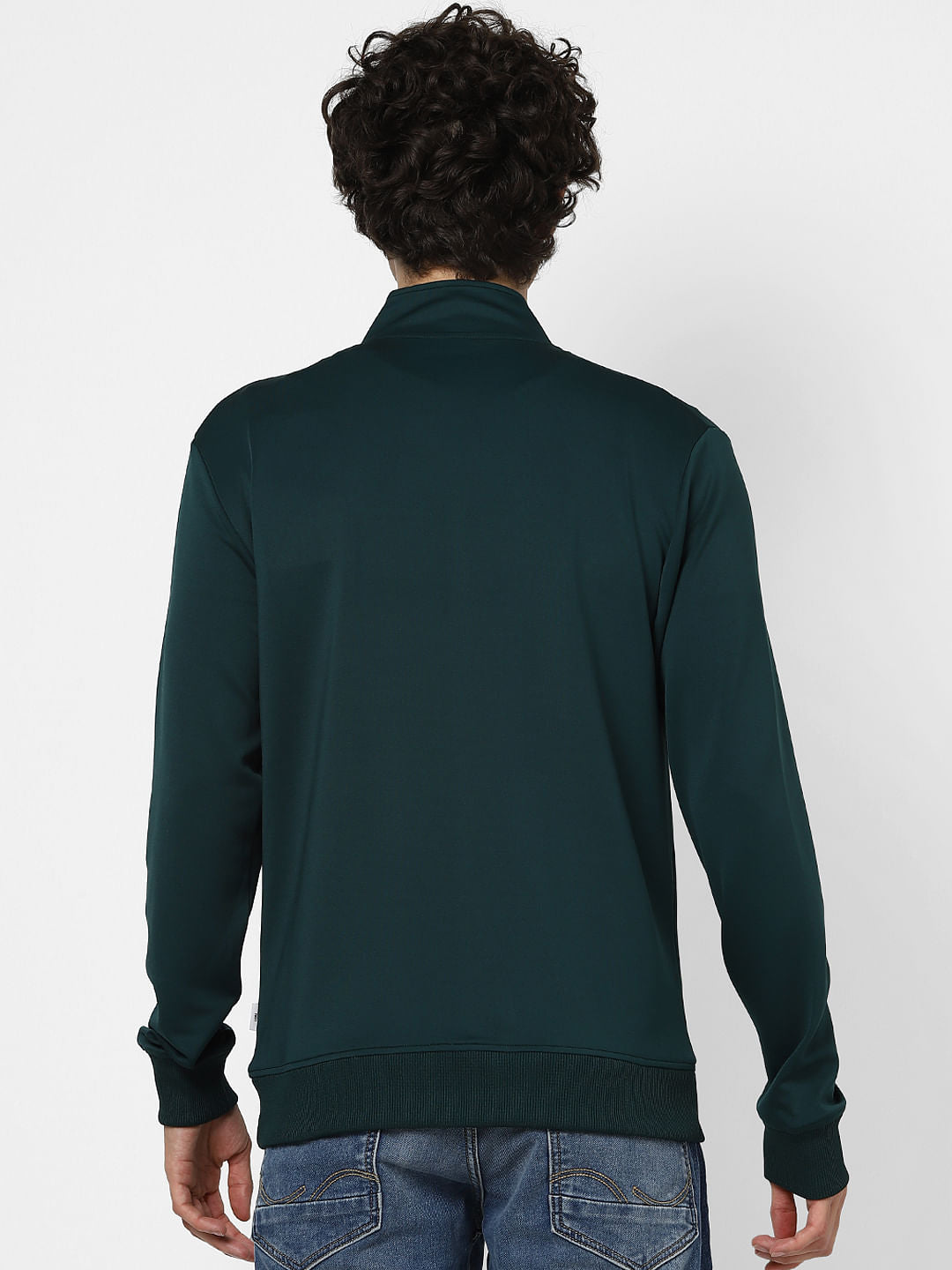 Green High Neck Jacket