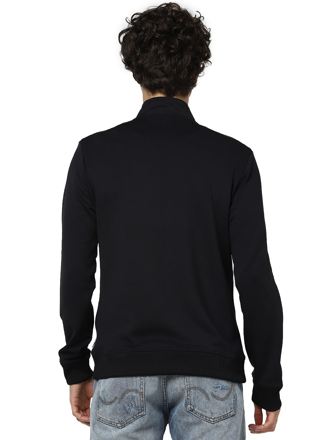 Black High Neck Jacket