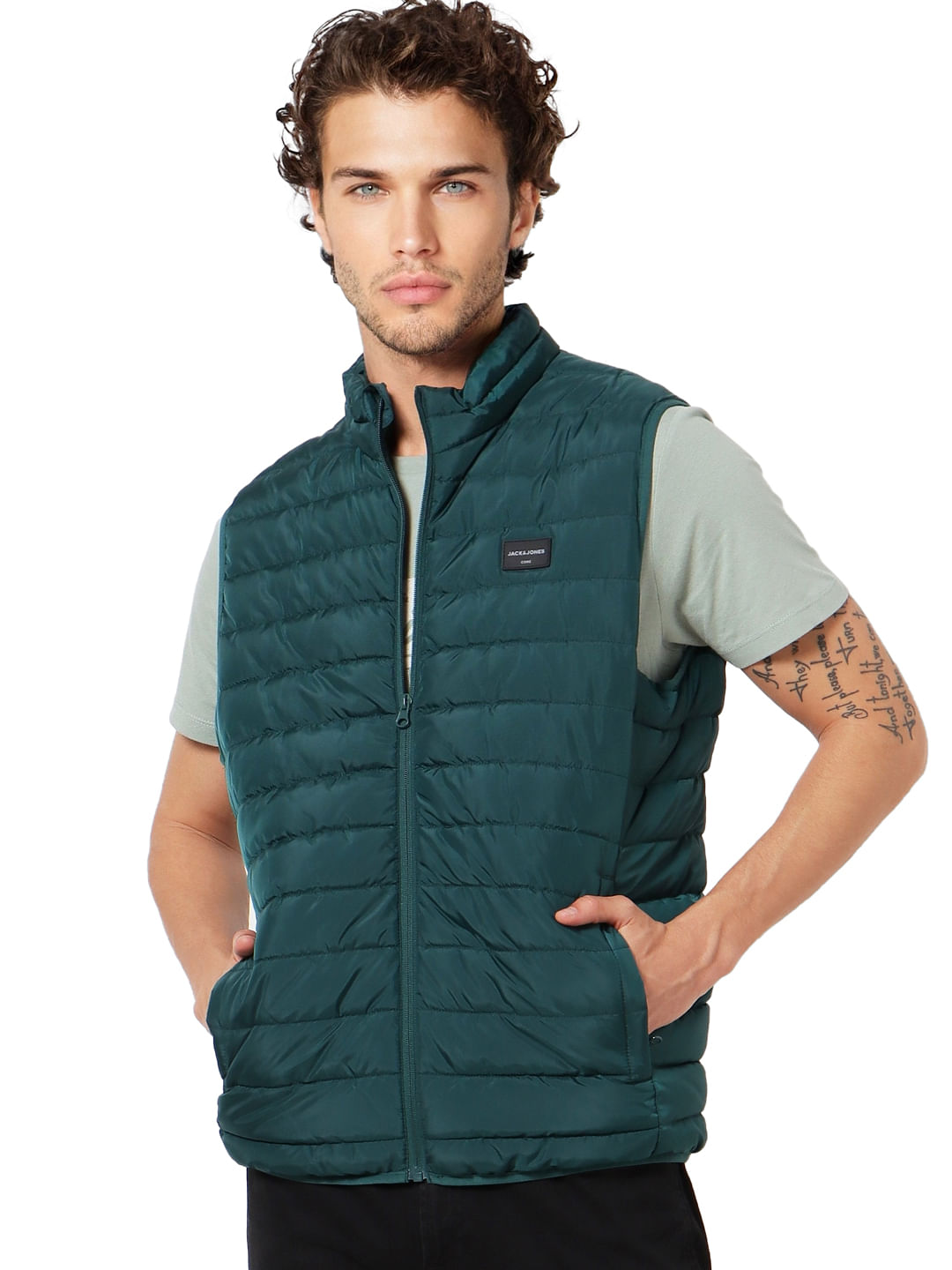 Green Puffer Jacket