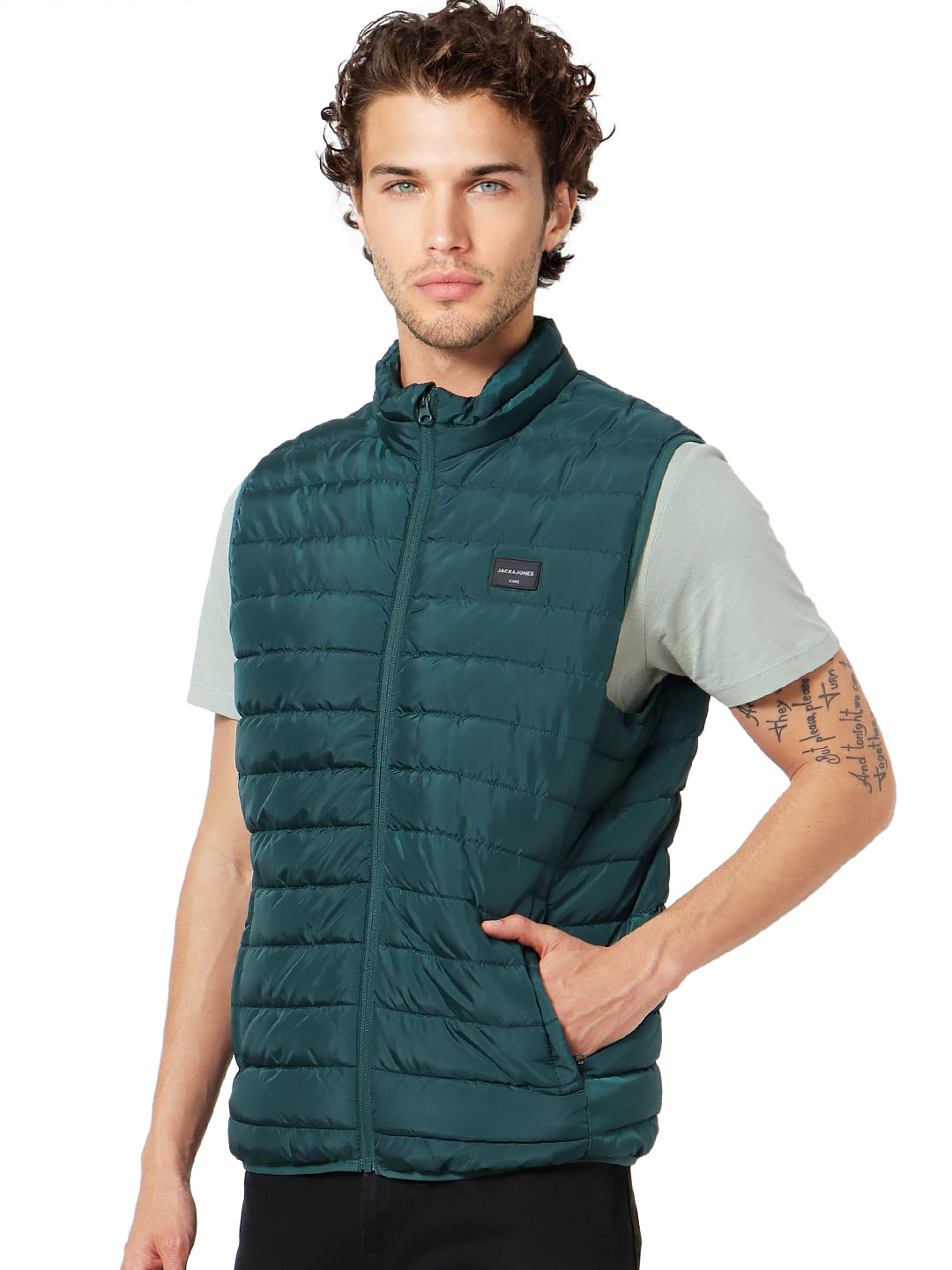 Green Puffer Jacket