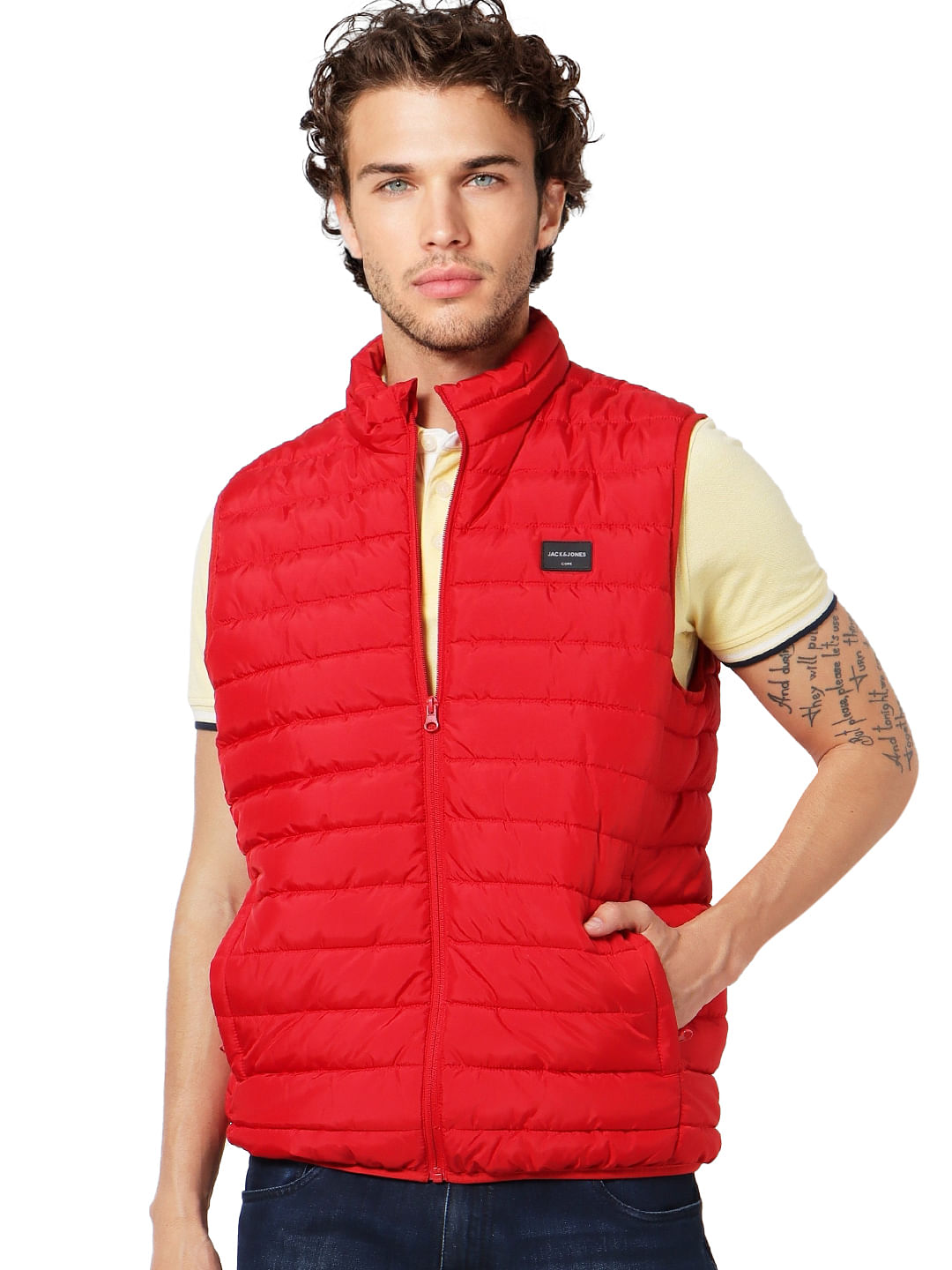 Red Puffer Jacket
