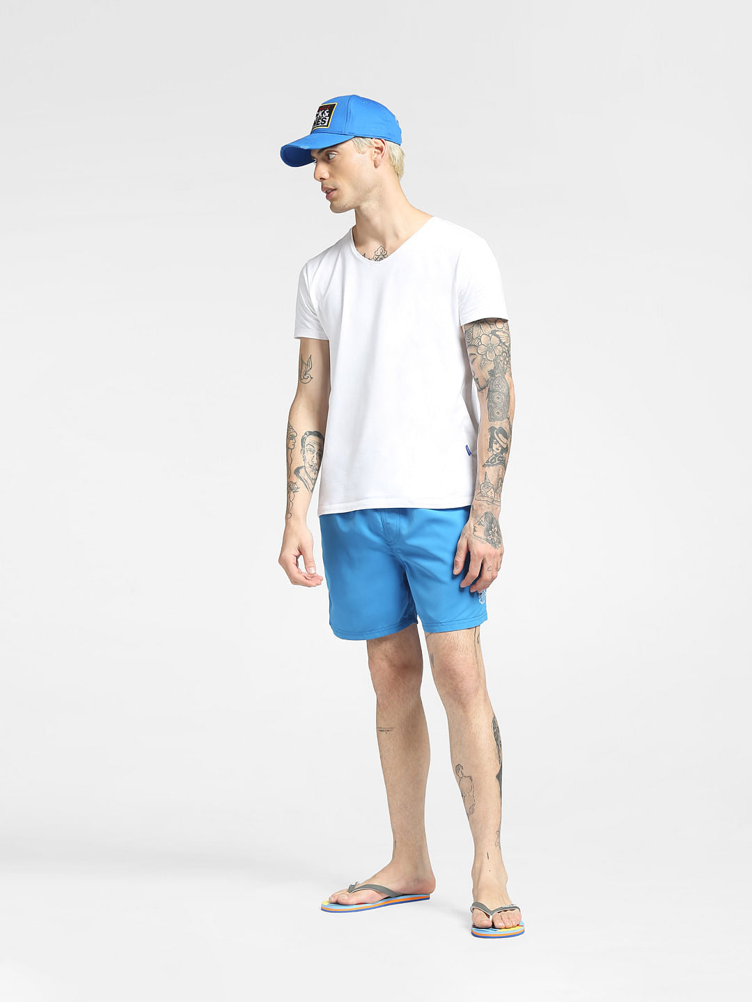 Blue Swim Shorts - S