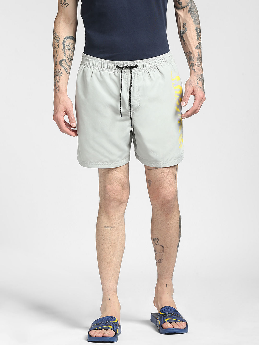Grey Swim Shorts