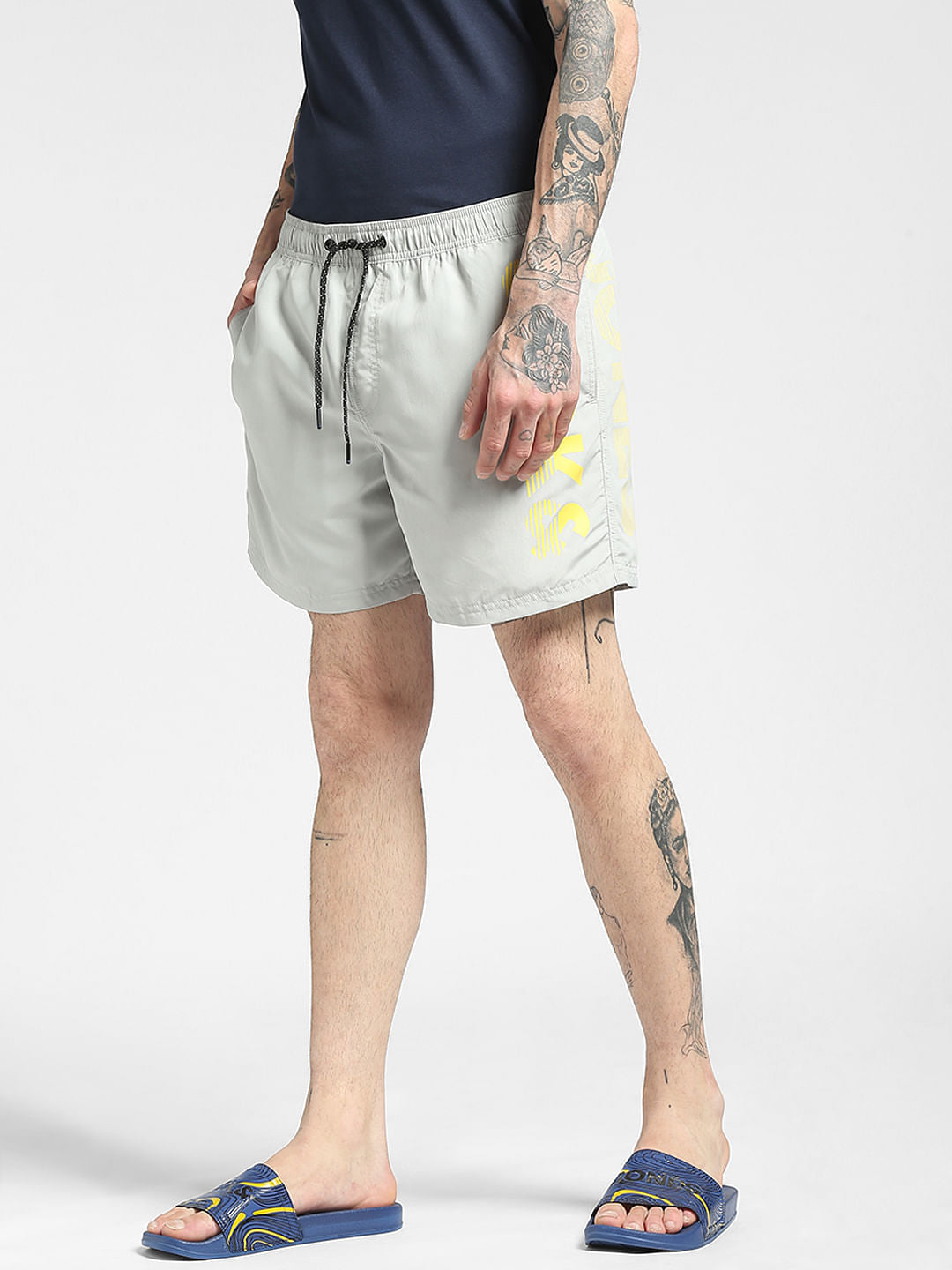 Grey Swim Shorts
