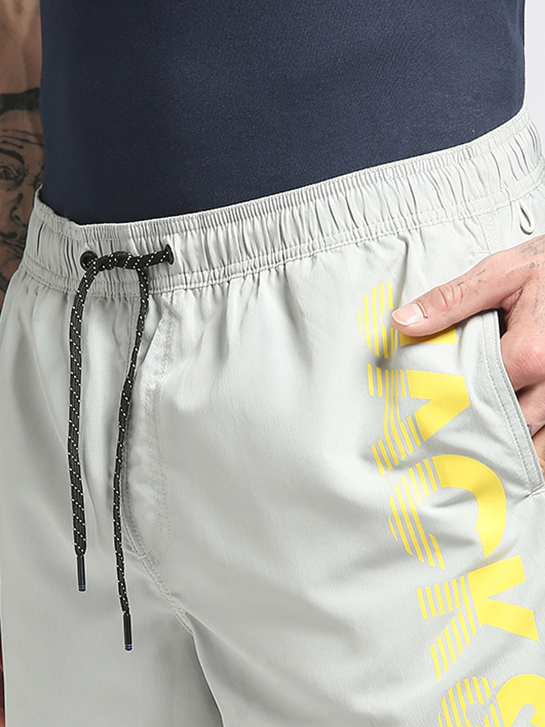 Grey Swim Shorts