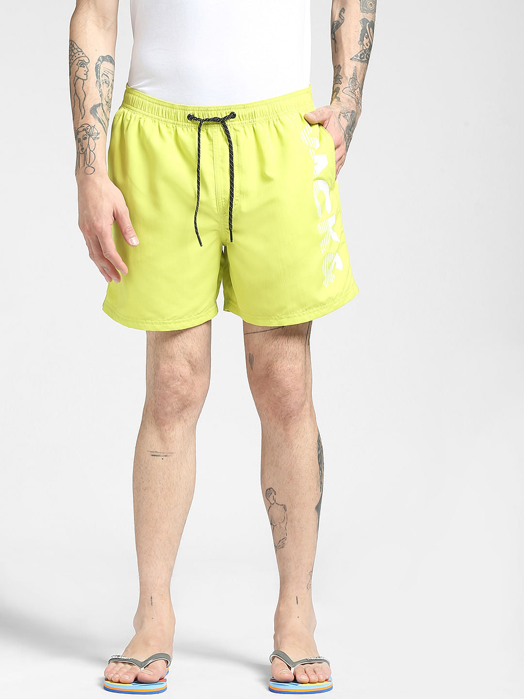 Green Swim Shorts