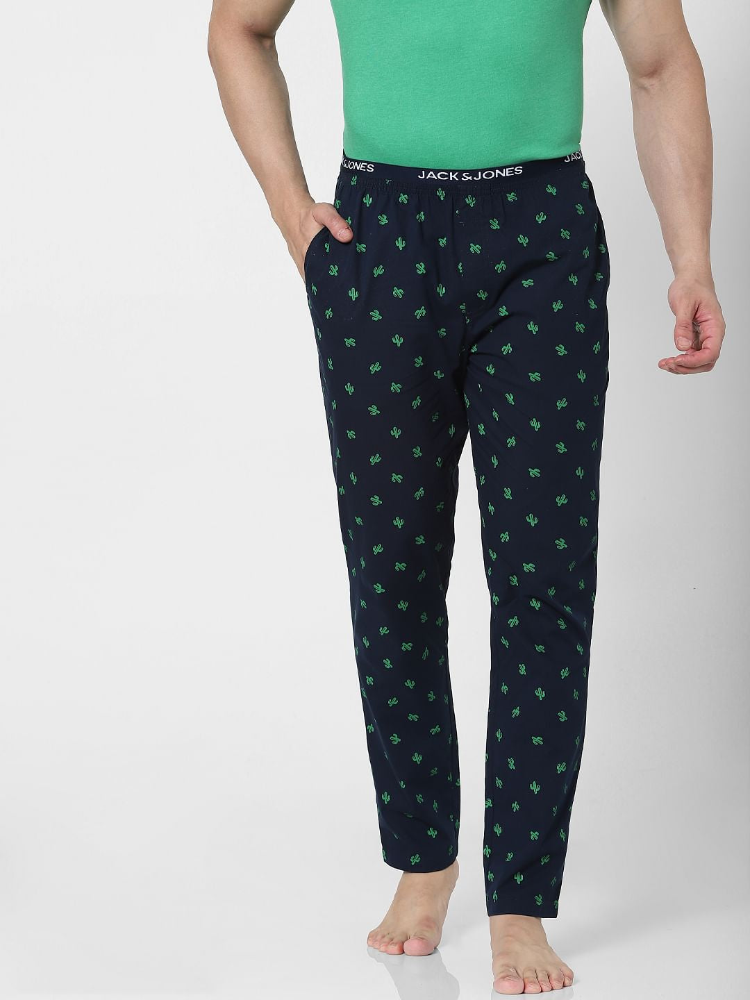 Blue Printed Pyjamas