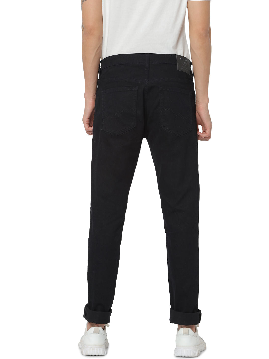 Black Low Rise Ben Skinny Fit Jeans