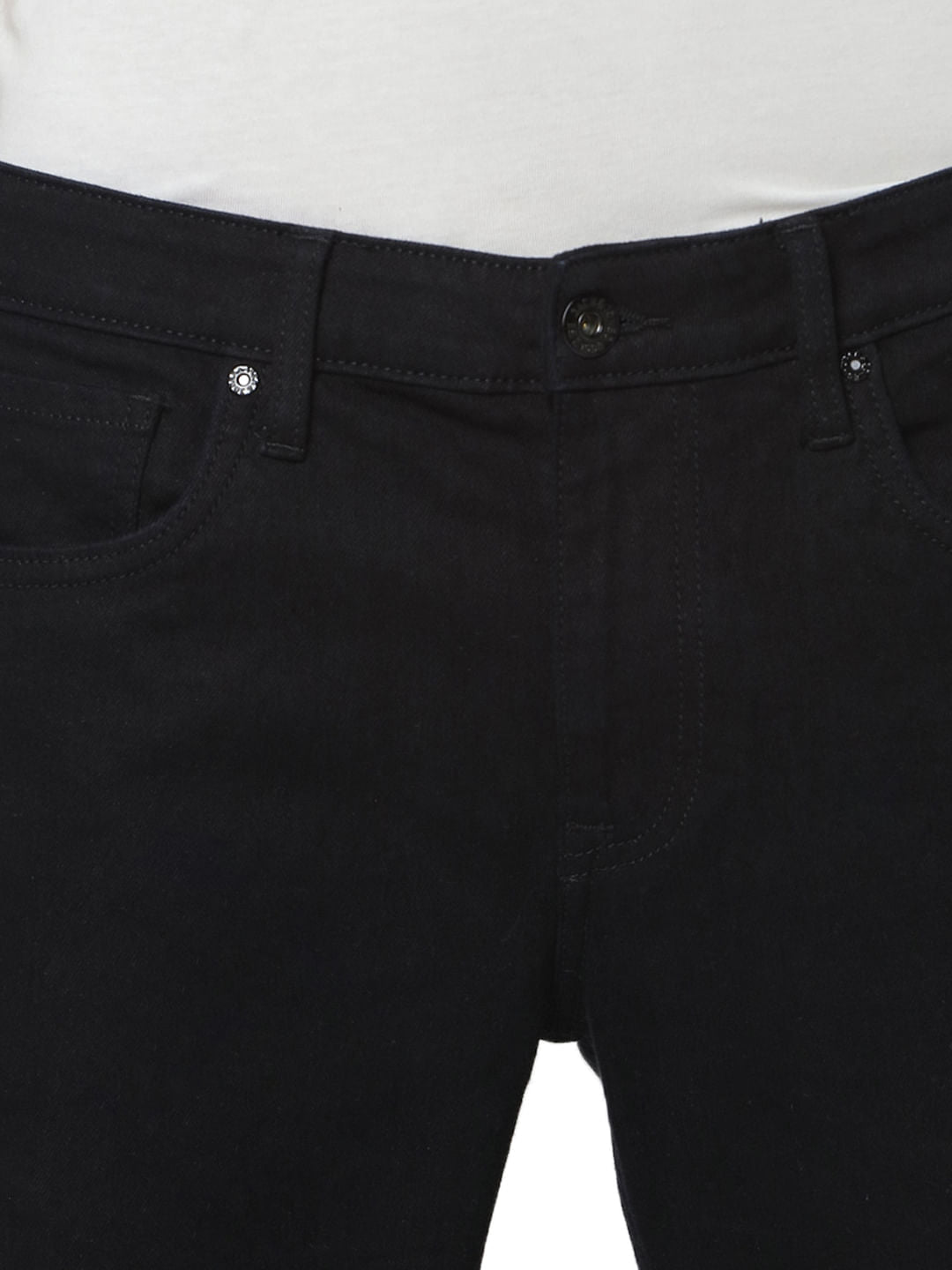 Black Low Rise Ben Skinny Fit Jeans