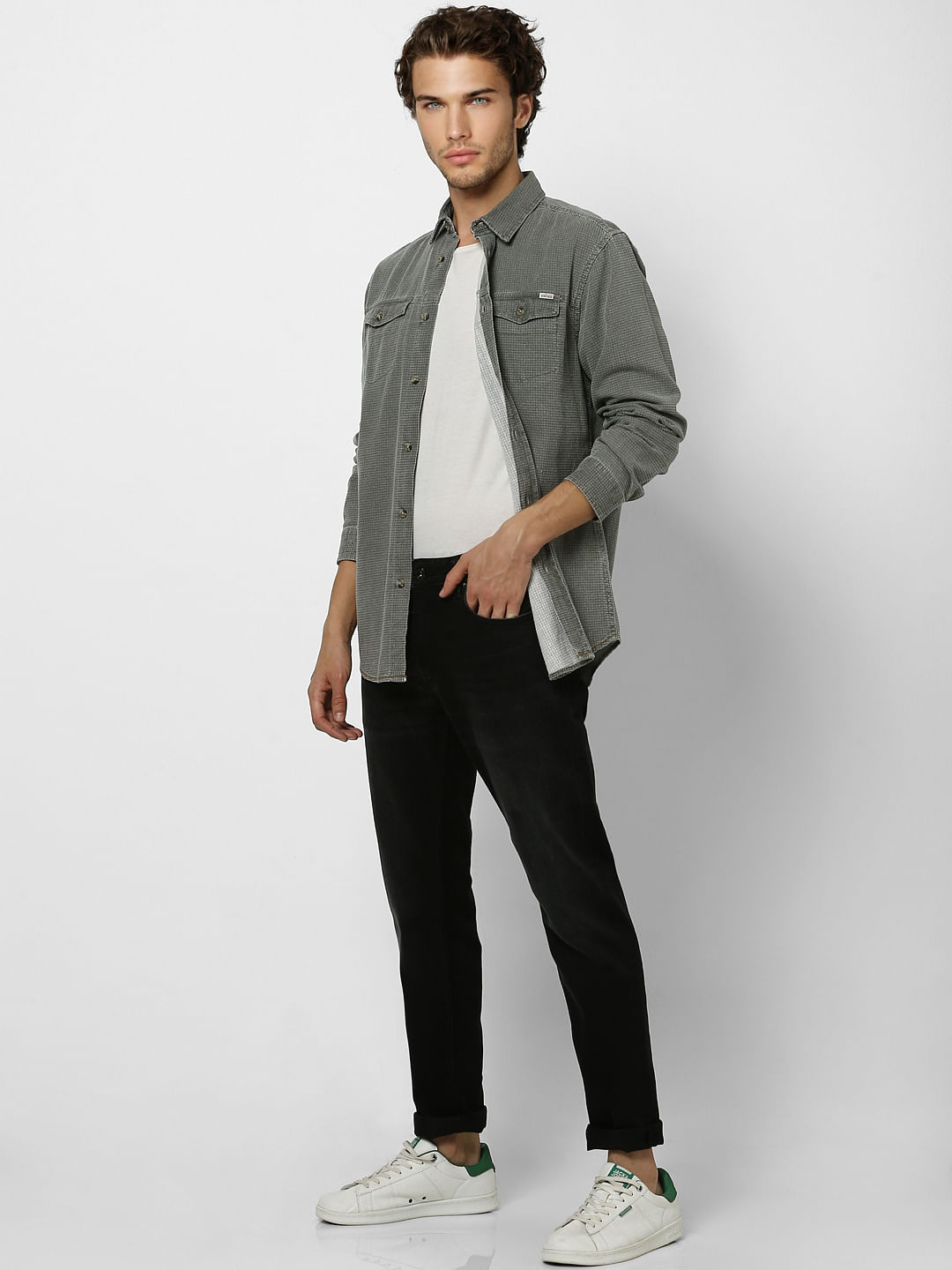 Black Low Rise Ben Skinny Fit Jeans - 28/30