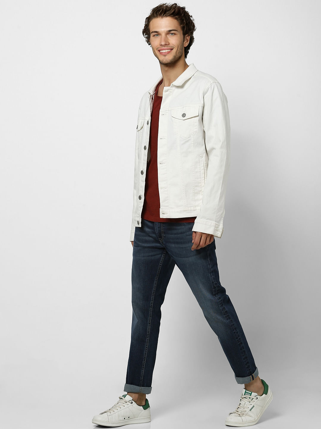 Dark Blue Low Rise Ben Skinny Fit Jeans - 28/30