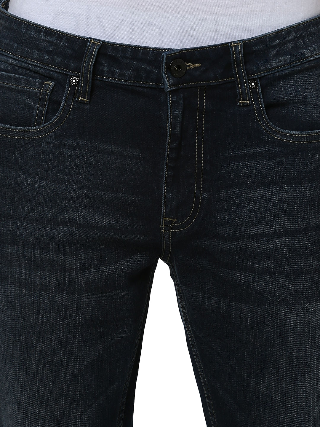 Blue Low Rise Ben Skinny Fit Jeans
