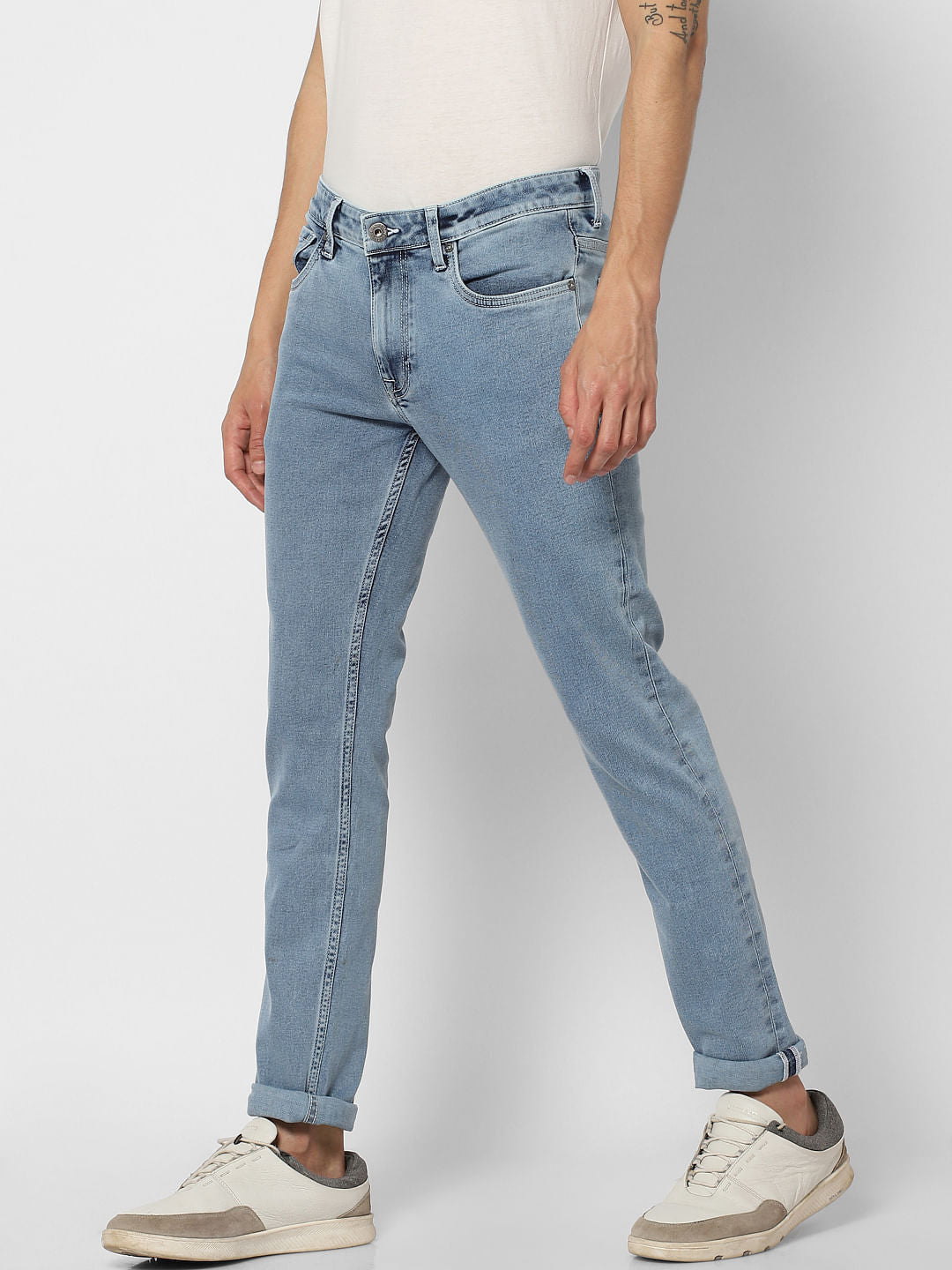 Light Blue Low Rise Ben Skinny Fit Jeans