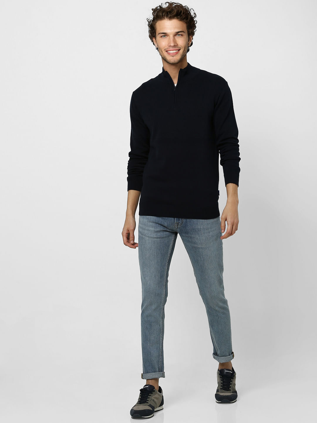 Light Blue Low Rise Ben Skinny Fit Jeans - 28/30
