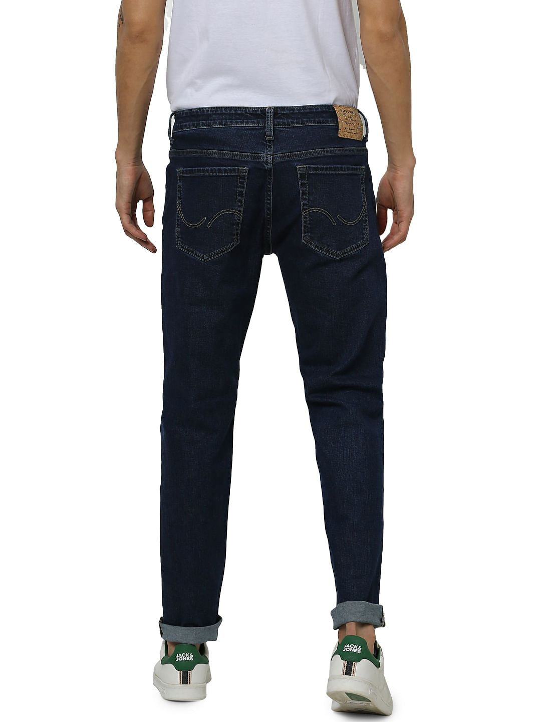 Blue Low Rise Glenn Slim Fit Jeans