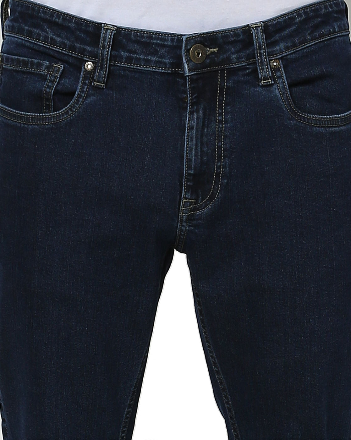 Blue Low Rise Glenn Slim Fit Jeans