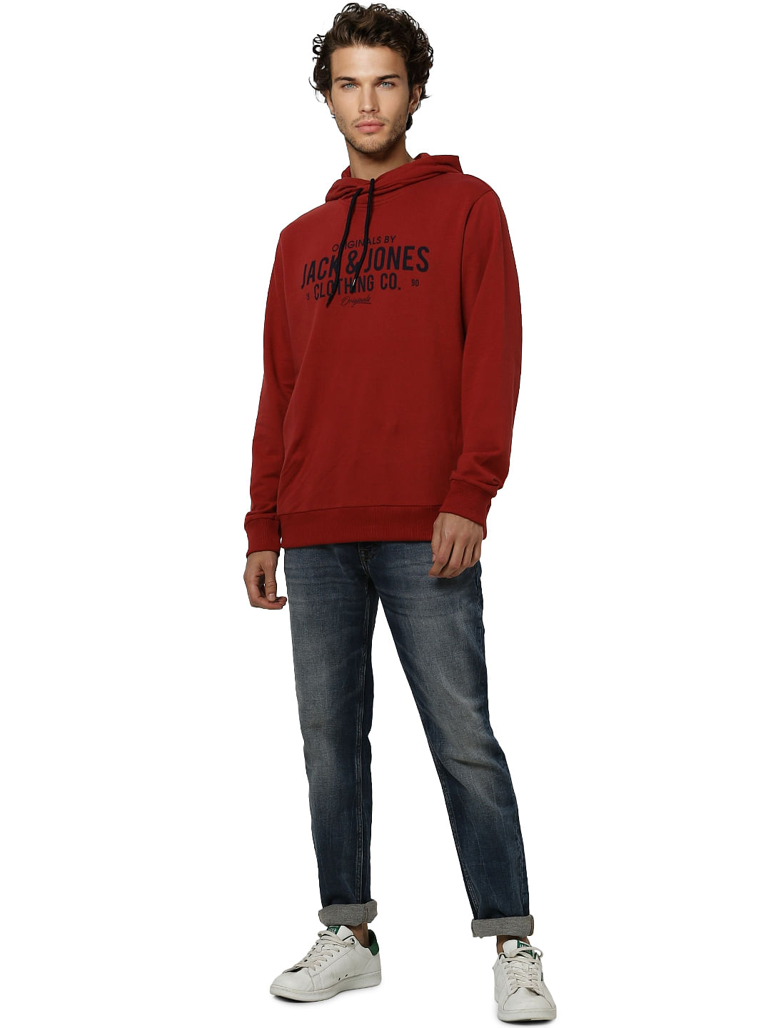 Blue Low Rise Glenn Washed Slim Fit Jeans - 28/30