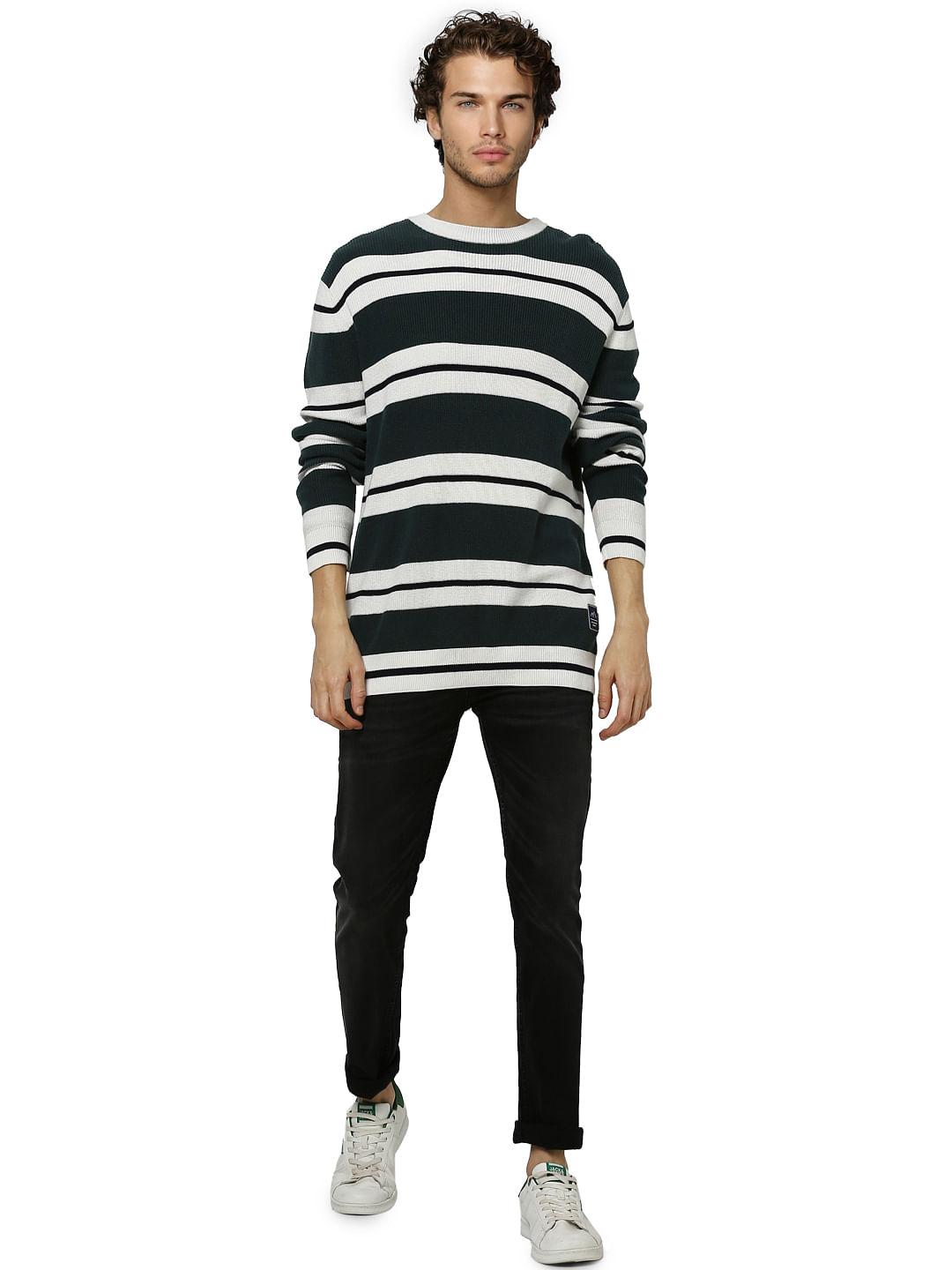 Black Low Rise Tim Anti Fit Jeans - 28/30
