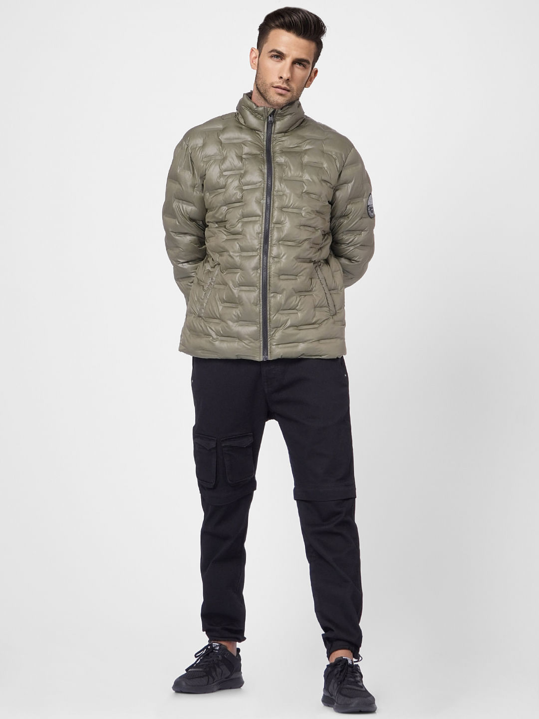 Green Puffer Jacket