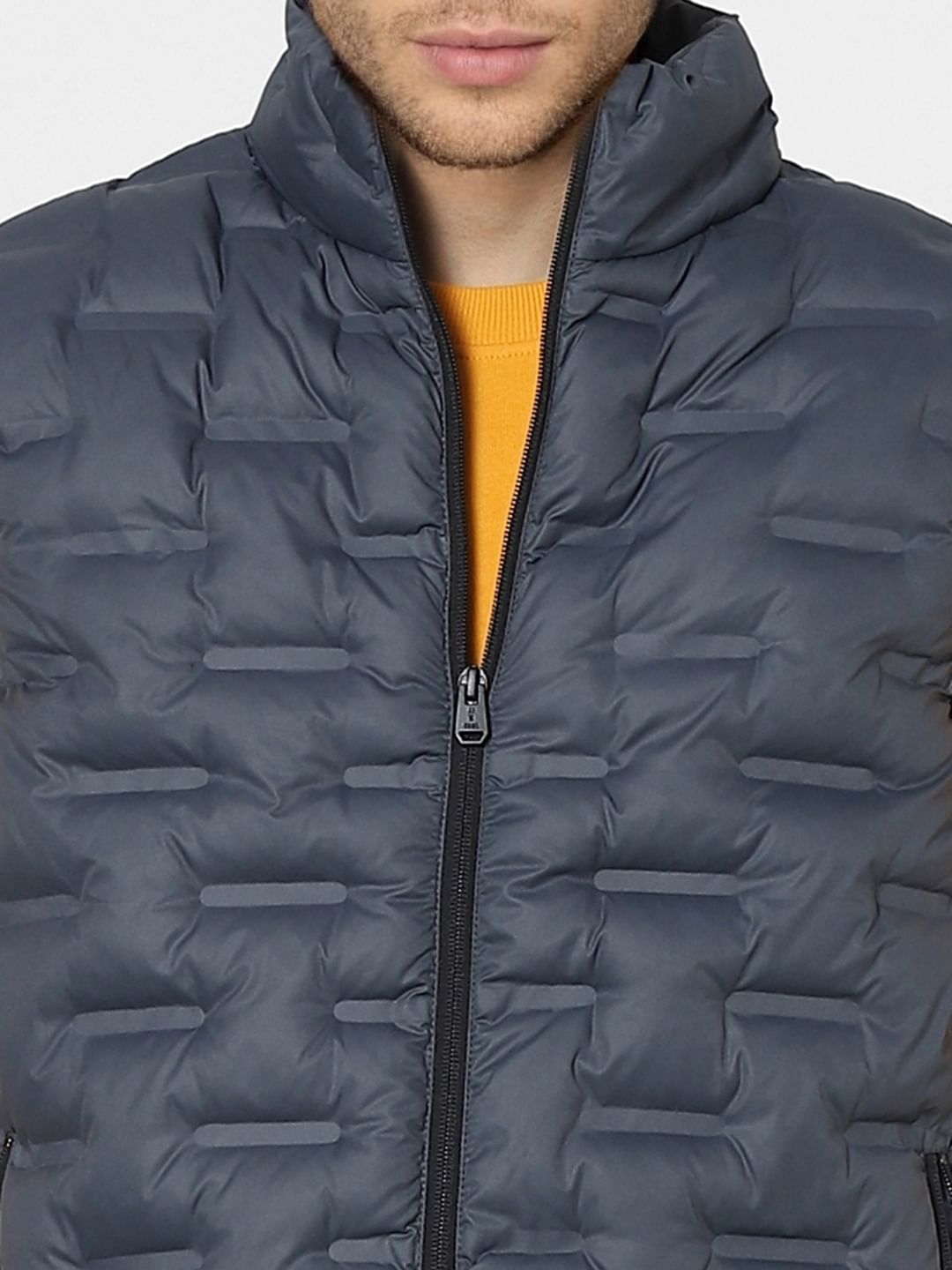Grey Puffer Jacket