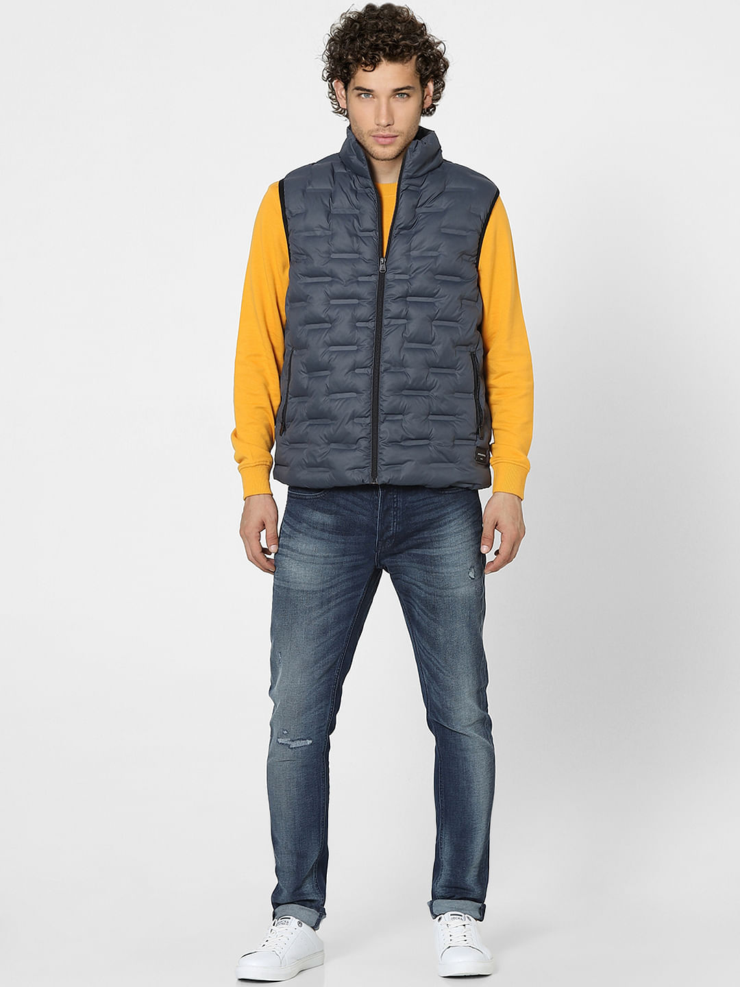 Grey Puffer Jacket