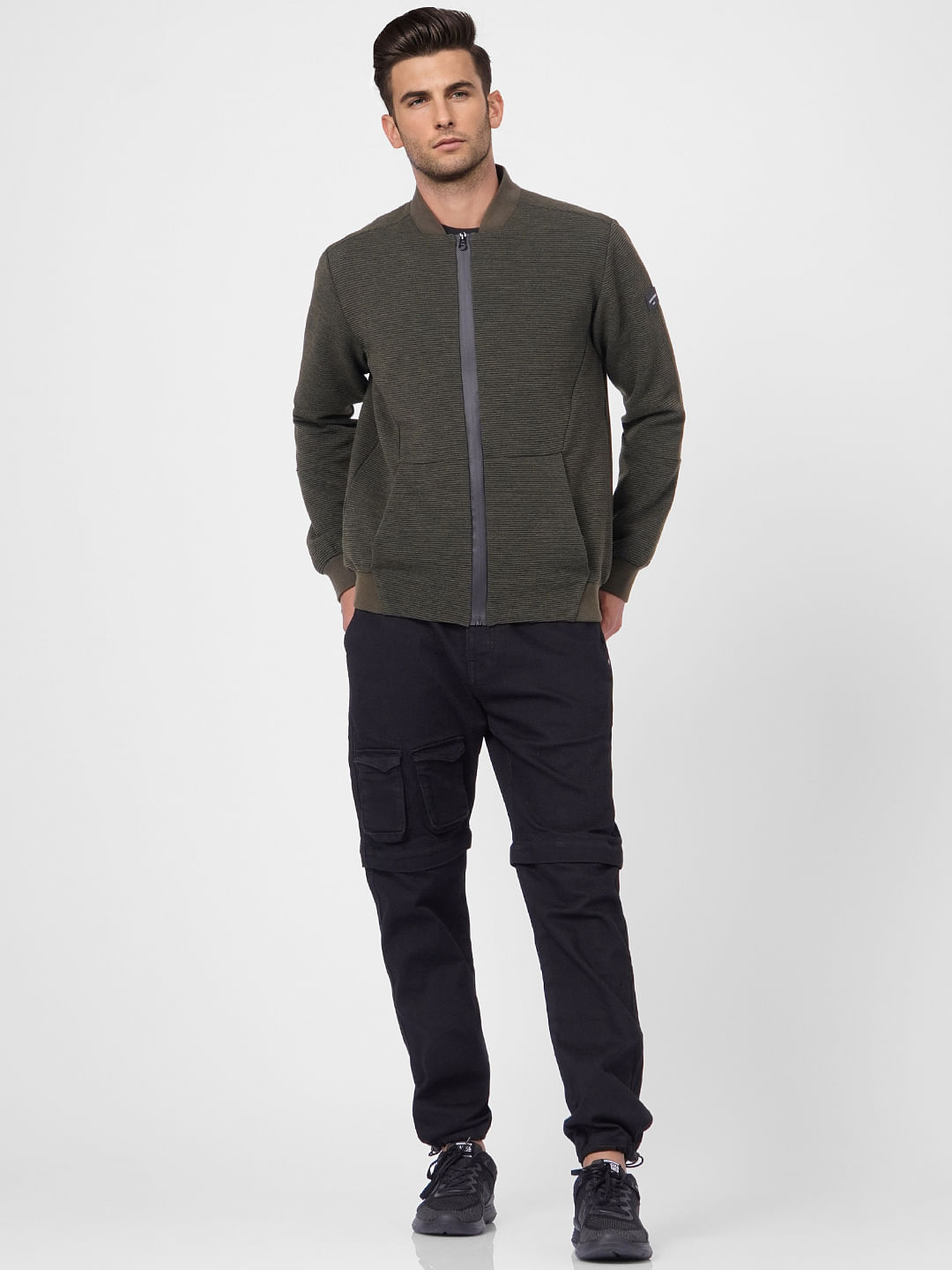Green Bomber Jacket