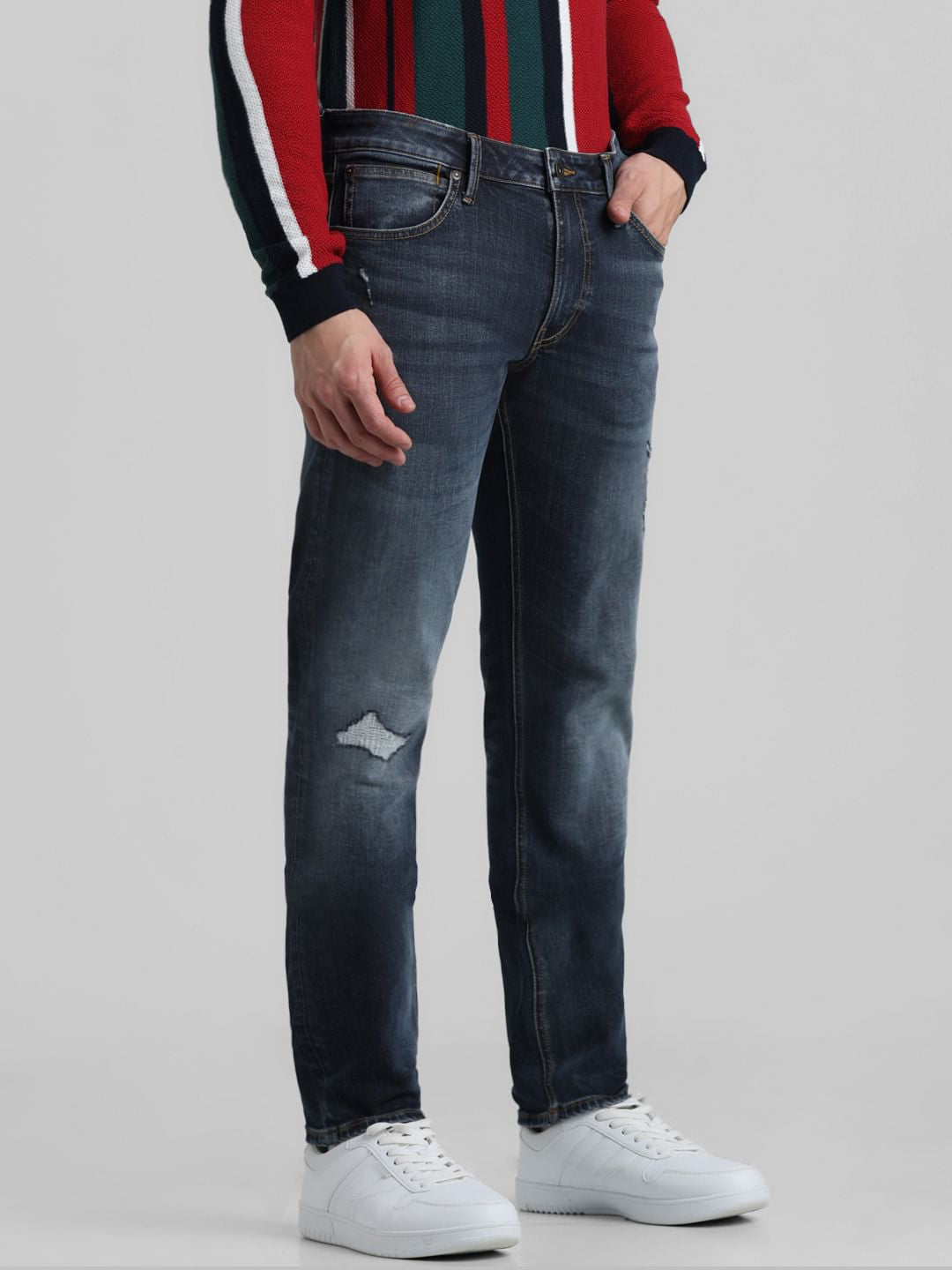Glenn Slim Fit Low rise Stretch Jeans