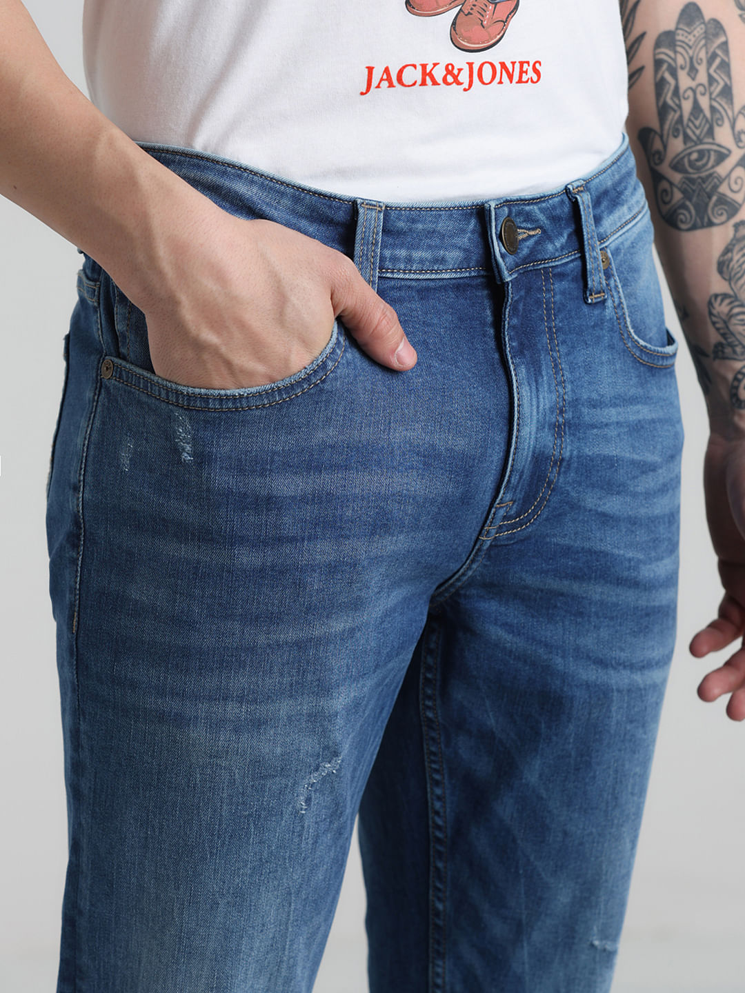 Glenn Slim Fit Jeans - Blue