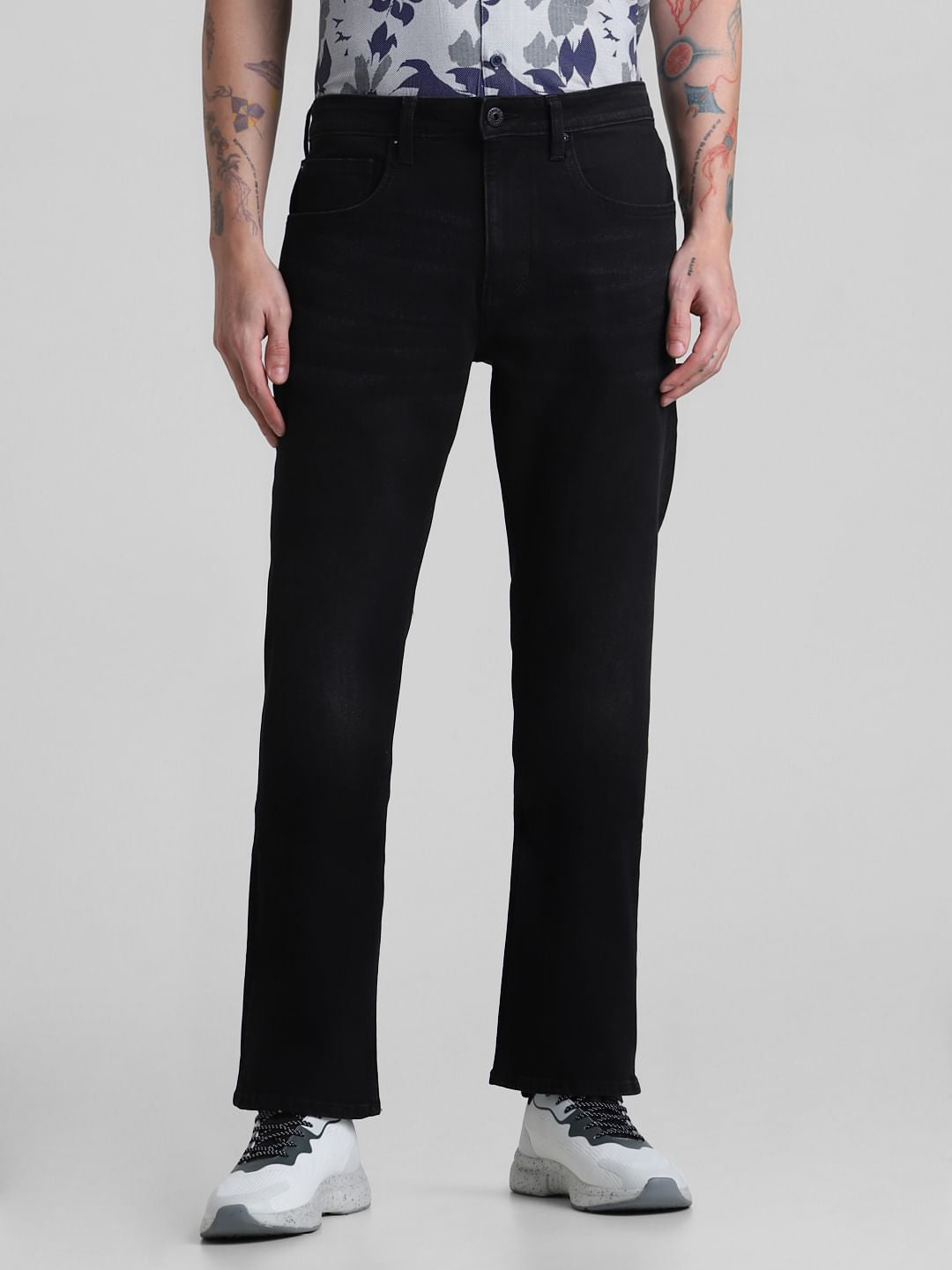 Black High Rise Ray Bootcut Jeans - 28/30