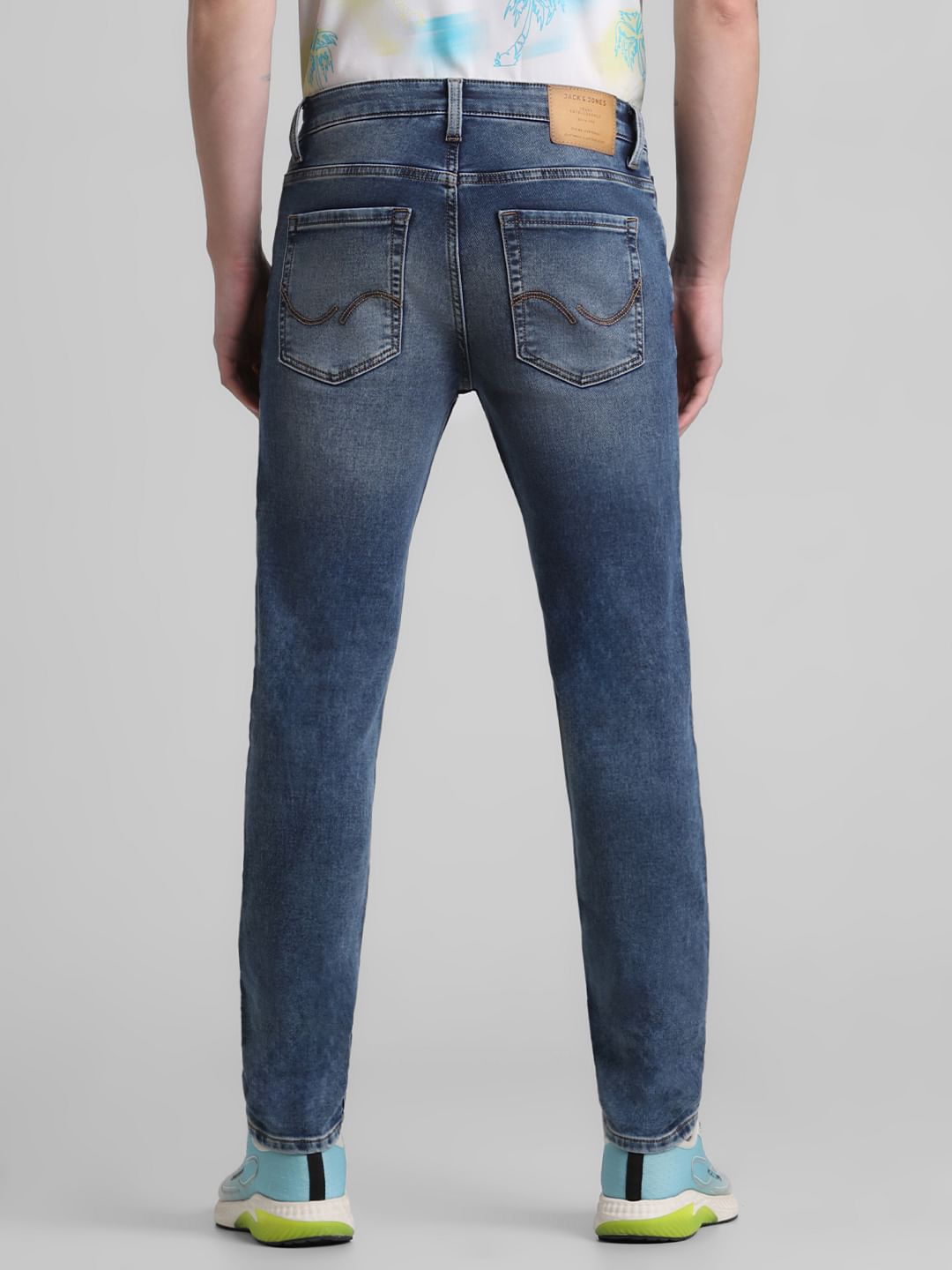 Blue Low Rise Ben Skinny Jeans