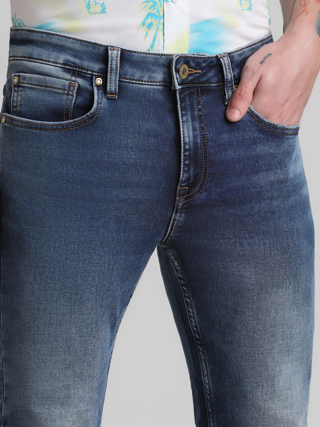 Blue Low Rise Ben Skinny Jeans