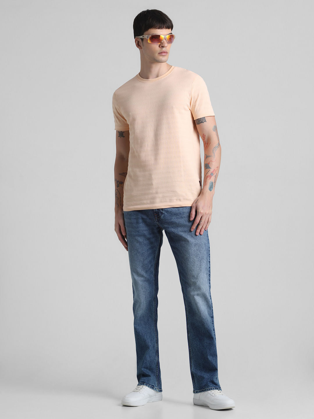 Blue High Rise Ray Bootcut Jeans