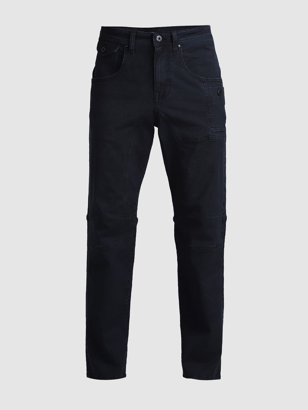 Dark Blue Low Rise Stan Anti Fit Jeans