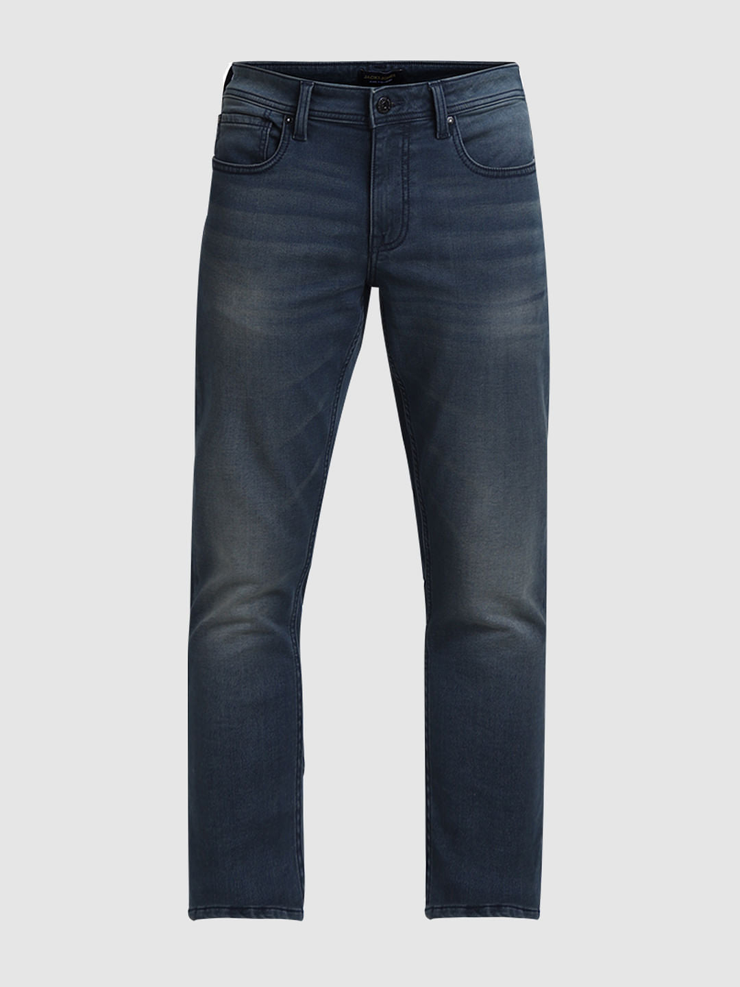 Dark Blue Low Rise Glenn Slim Fit Jeans