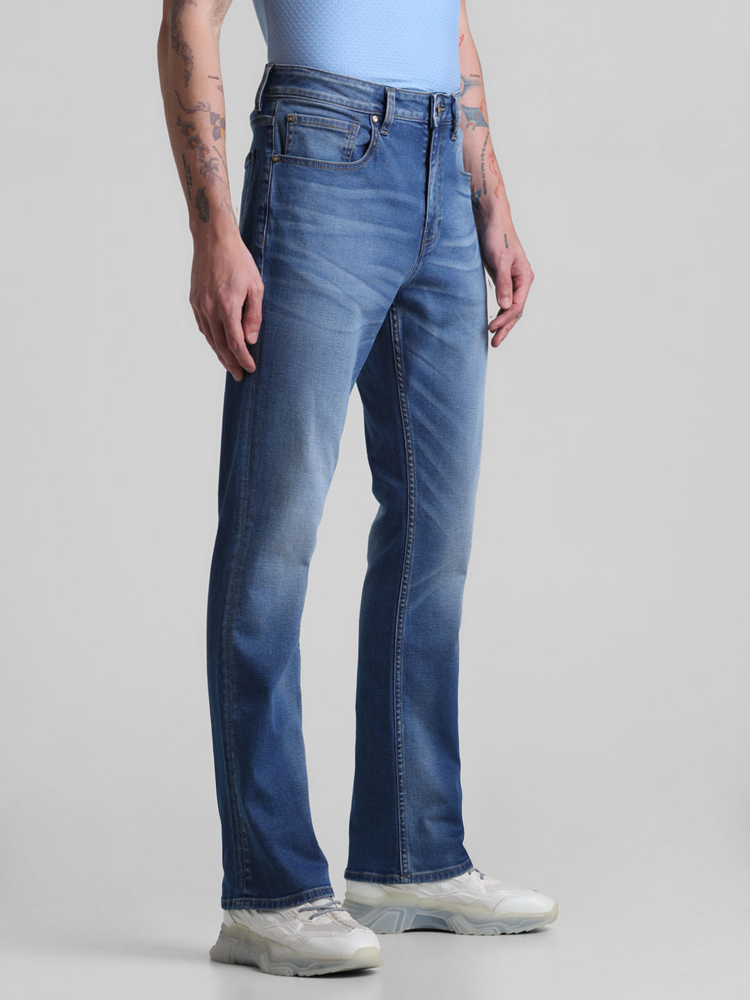 Light Blue High Rise Ray Bootcut Jeans